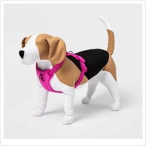 Pink Reflective Dog Harness